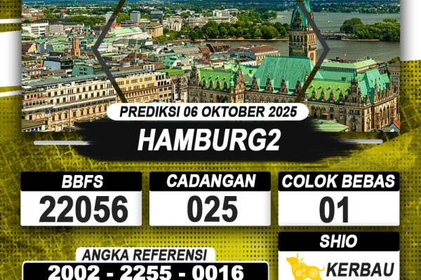 PREDIKSI HAMBURG2 06 OKTOBER 2025 | PREDIKSI TOGEL KUNINGTOTO