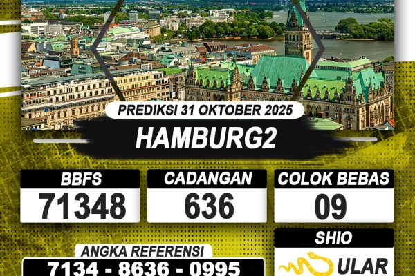 PREDIKSI HAMBURG2 31 OKTOBER 2025 | PREDIKSI TOGEL KUNINGTOTO