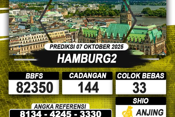 PREDIKSI HAMBURG2 07 OKTOBER 2025 | PREDIKSI TOGEL KUNINGTOTO