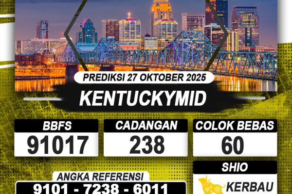 PREDIKSI KENTUCKYMID 27 OKTOBER 2025 | PREDIKSI TOGEL KUNINGTOTO PREDIKSI KENTUCKYMID 27 OKTOBER 2025 | PREDIKSI TOGEL KUNINGTOTO