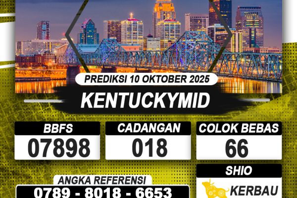PREDIKSI KENTUCKYMID 10 OKTOBER 2025 | PREDIKSI TOGEL KUNINGTOTO