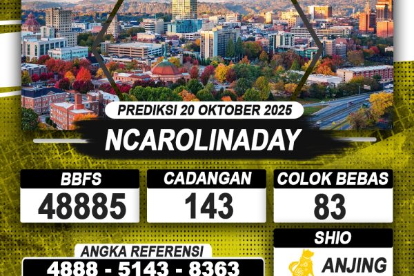 PREDIKSI NCAROLINADAY 20 OKTOBER 2025 | PREDIKSI TOGEL KUNINGTOTO PREDIKSI NCAROLINADAY 20 OKTOBER 2025 | PREDIKSI TOGEL KUNINGTOTO