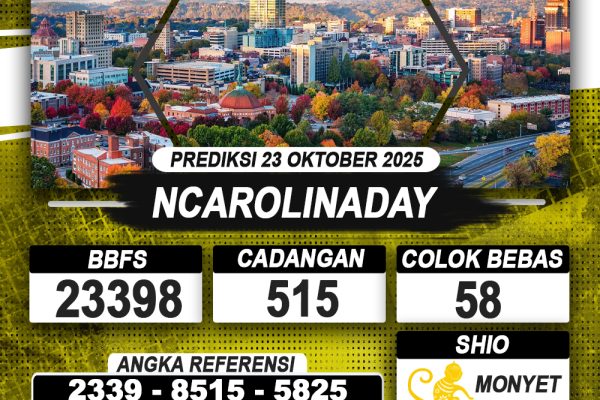 PREDIKSI NCAROLINADAY 23 OKTOBER 2025 | PREDIKSI TOGEL KUNINGTOTO PREDIKSI NCAROLINADAY 23 OKTOBER 2025 | PREDIKSI TOGEL KUNINGTOTO