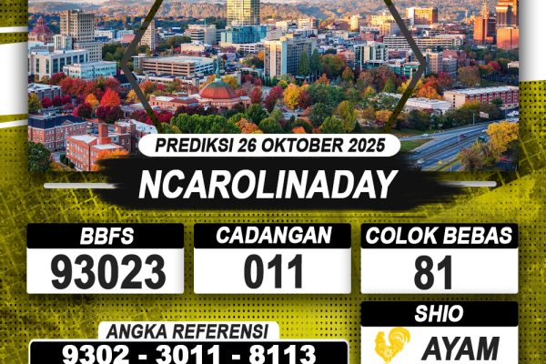 PREDIKSI NCAROLINADAY 26 OKTOBER 2025 | PREDIKSI TOGEL KUNINGTOTO PREDIKSI NCAROLINADAY 26 OKTOBER 2025 | PREDIKSI TOGEL KUNINGTOTO