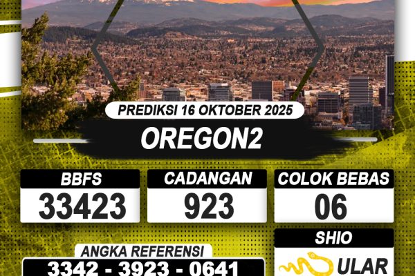 PREDIKSI OREGON2 16 OKTOBER 2025 | PREDIKSI TOGEL KUNINGTOTO