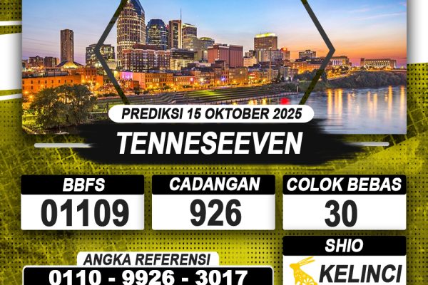 PREDIKSI TENNESEEVEN 15 OKTOBER 2025 | PREDIKSI TOGEL KUNINGTOTO