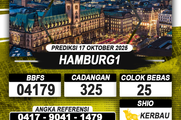 PREDIKSI HAMBURG1 18 OKTOBER 2025 | PREDIKSI TOGEL KUNINGTOTO