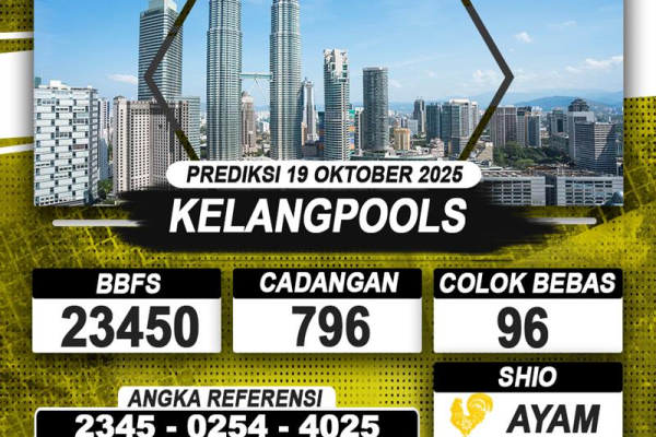 PREDIKSI KELANGPOOLS 19 OKTOBER 2025 | PREDIKSI TOGEL KUNINGTOTO