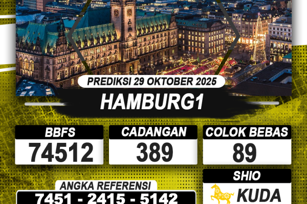 PREDIKSI HAMBURG1 29 OKTOBER 2025 | PREDIKSI TOGEL KUNINGTOTO