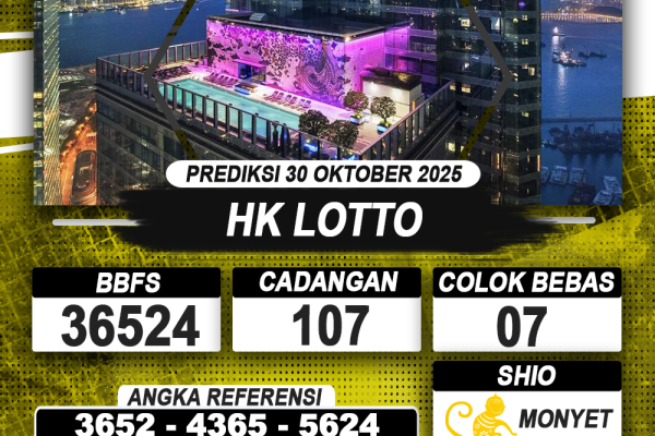 PREDIKSI HONGKONG LOTTO 30 OKTOBER 2025 | PREDIKSI TOGEL KUNINGTOTO
