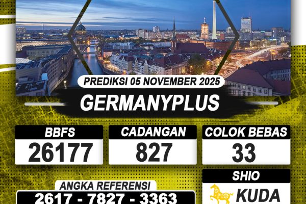 PREDIKSI GERMANYPLUS 05 NOVEMBER 2025 | PREDIKSI TOGEL KUNINGTOTO