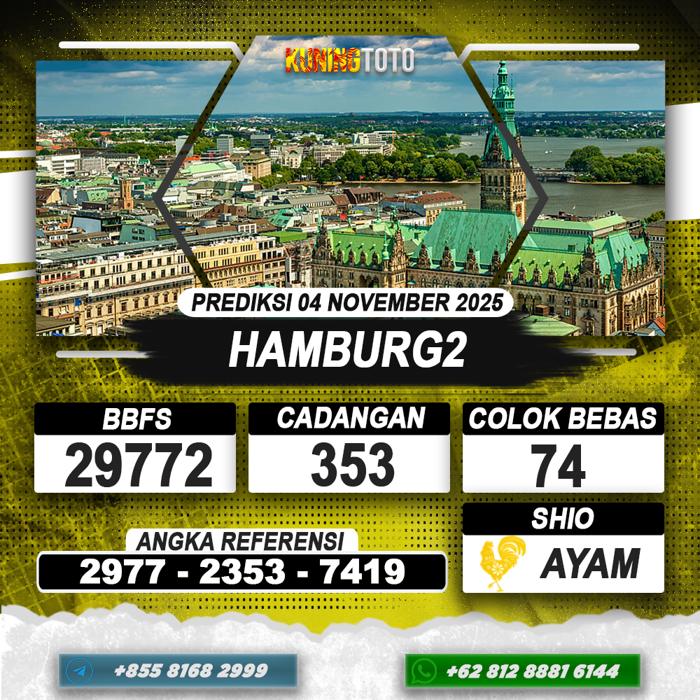 PREDIKSI HAMBURG2 04 NOVEMBER 2025 | PREDIKSI TOGEL KUNINGTOTO