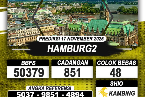 PREDIKSI HAMBURG2 17 NOVEMBER 2025 | PREDIKSI TOGEL KUNINGTOTO