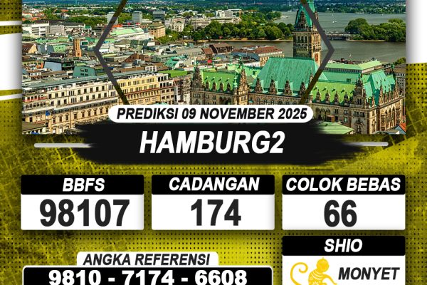 PREDIKSI HAMBURG2 09 NOVEMBER 2025 | PREDIKSI TOGEL KUNINGTOTO