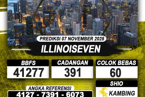 PREDIKSI ILLINOISEVEN 07 NOVEMBER 2025 | PREDIKSI TOGEL KUNINGTOTO