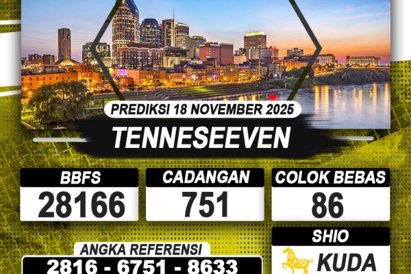 PREDIKSI TENNESEEVEN 18 NOVEMBER 2025 | PREDIKSI TOGEL KUNINGTOTO