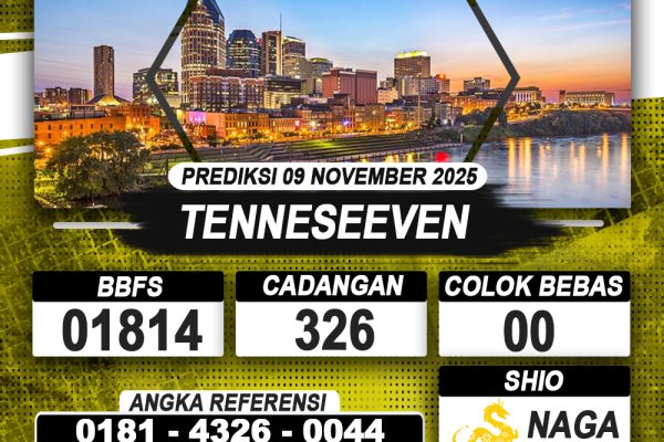 PREDIKSI TENNESEEVEN 09 NOVEMBER 2025 | PREDIKSI TOGEL KUNINGTOTO