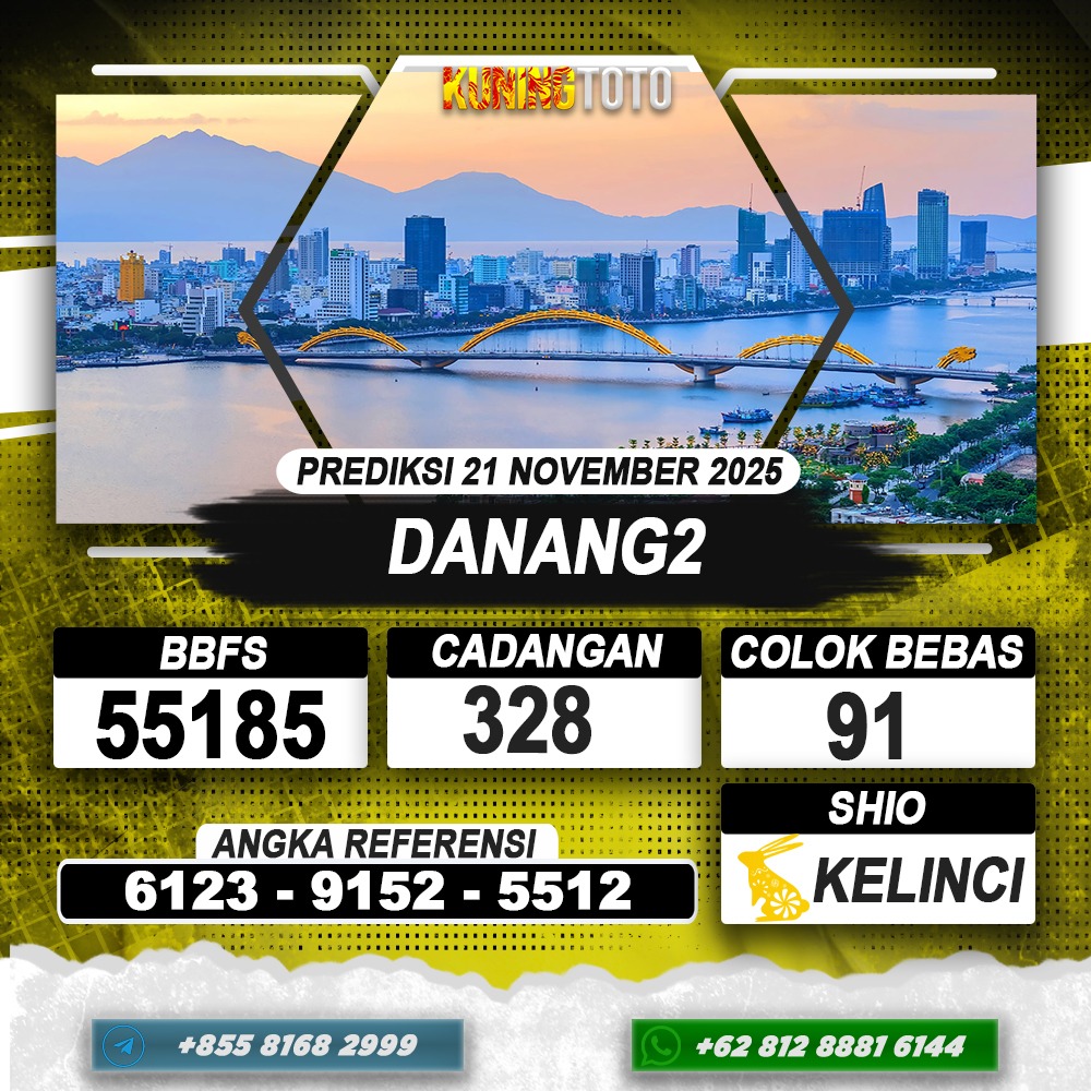 PREDIKSI DANANG2 21 NOVEMBER 2025 | PREDIKSI TOGEL KUNINGTOTO