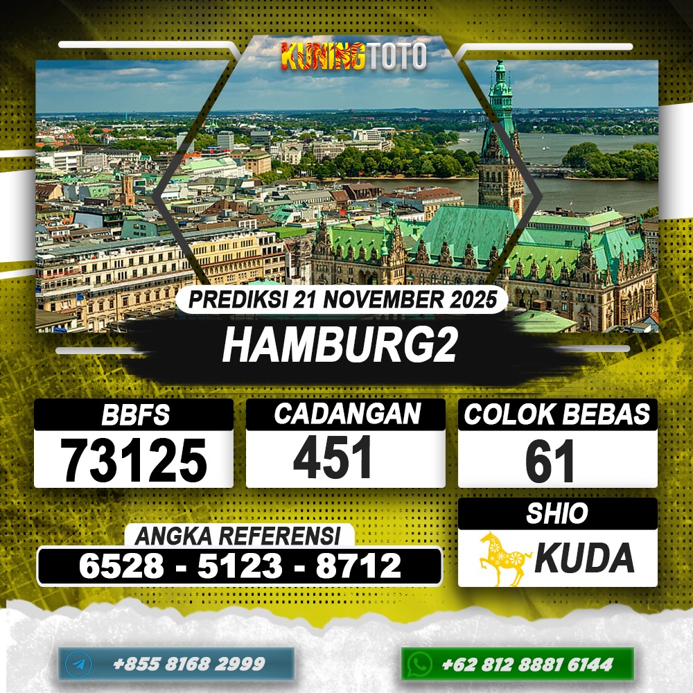 PREDIKSI HAMBURG2 21 NOVEMBER 2025 | PREDIKSI TOGEL KUNINGTOTO