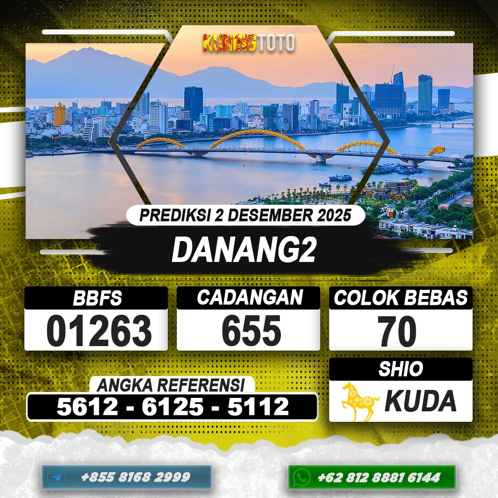 PREDIKSI DANANG2 02 DESEMBER 2025 | PREDIKSI TOGEL KUNINGTOTO
